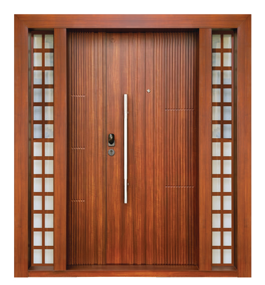 Double Steel Doors